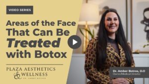 areas of the face that can be treated with botox